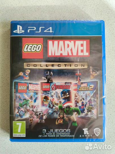 Lego marvel collection для PS4 новая