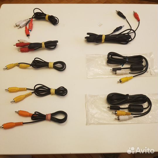 Кабели аудио тюльпаны