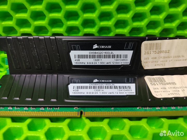 Оперативная память Corsair (4x2 ) 8GB DDR3