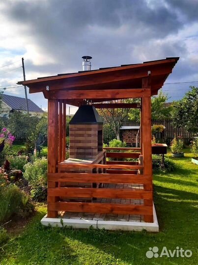 Мангал/Зона барбекю/гриль