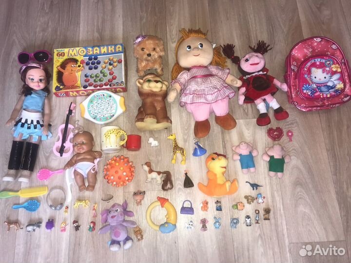 Детские игрушки пакетом