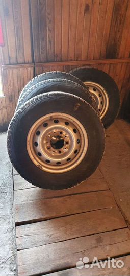 Колеса r15 (зимняя резина + диски)