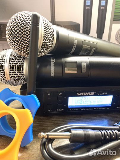 Микрофоны Shure glxd 4 beta 58 новые
