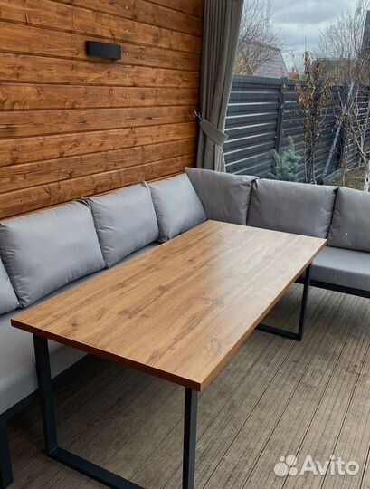 Садовая уличная мебель лофт