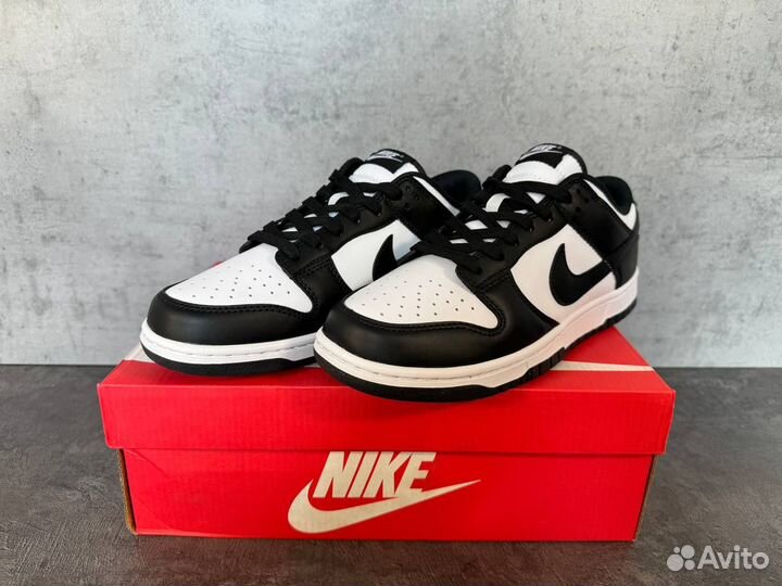 Кроссовки Nike Dunk Low White Black