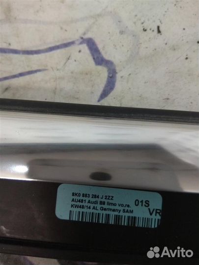 Молдинг передней правой двери Audi A4 (B8) 2007-2