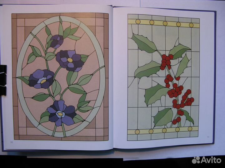Витражи: цветочные композиции. Практическое руково
