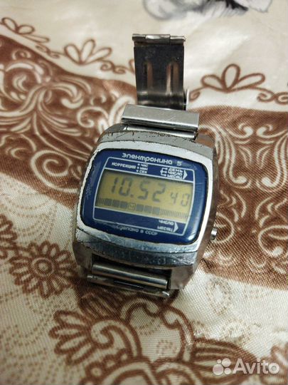 Ретро часы Электроника 5 СССР (редкие)