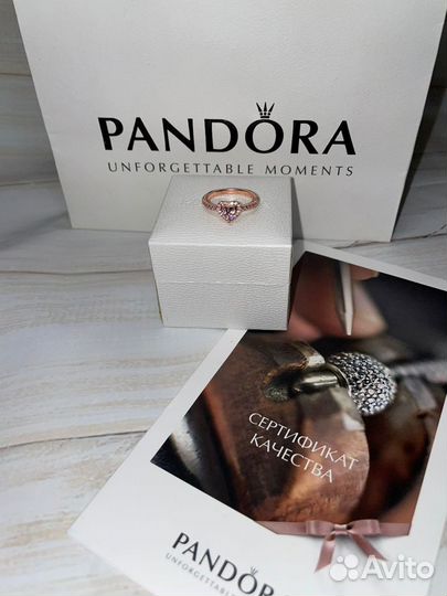 Pandora кольцо