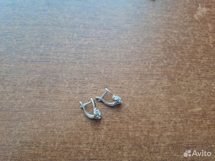 Серебряные серьги