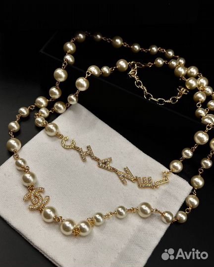 Бусы Chanel