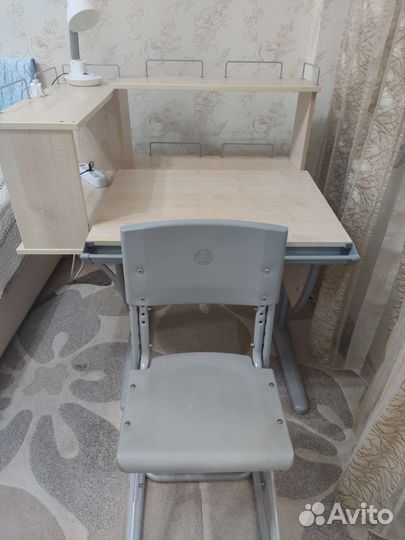Парта, стул и тумба Деми