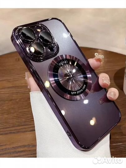 Чехол на iPhone 14 pro max с магнитом MagSafe