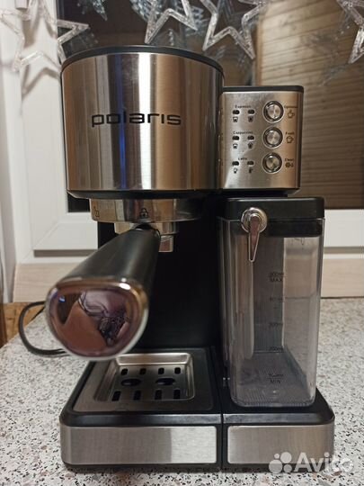 Кофеварка Рожковая Polaris PCM 1536E Adore Cappucc