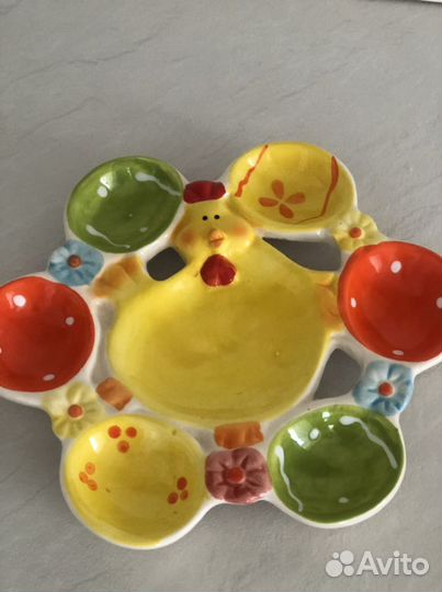 Тарелочки пасхальные новые