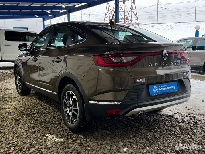 Renault Arkana 1.3 CVT, 2021, 58 545 км