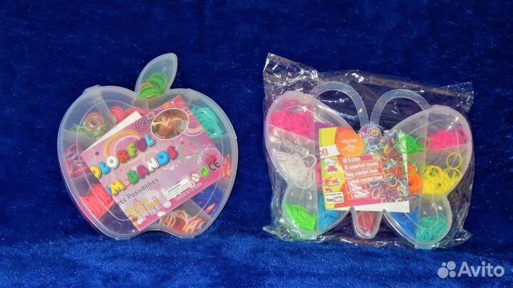 5 фигурок в пакете + аппликация +2 резиночек