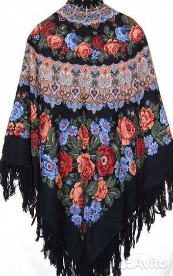 Павловопосадские платки чистая шерсть есть раритет