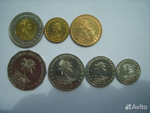 Кокосовые острова (Килинг) набор 7 монет 2004. без объявление продам
