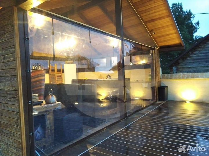 Гибкие окна / Жидкие окна для беседки