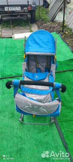 Коляска санки