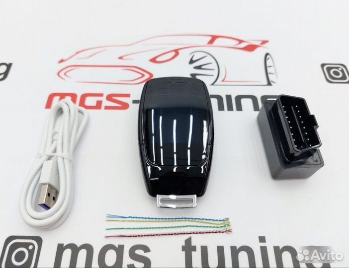 Смарт ключ Bentley дизайн Mercedes черный