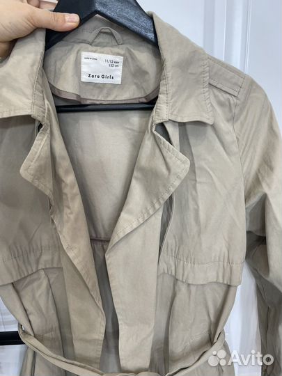 Плащ, тренч zara