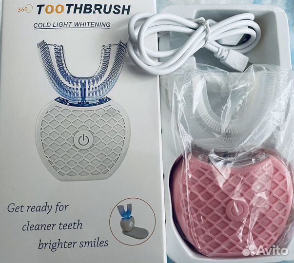 Новая ультразвуковая щетка для отбеливания зубов