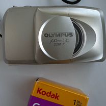 Olympus mju пленочный фотоаппарат