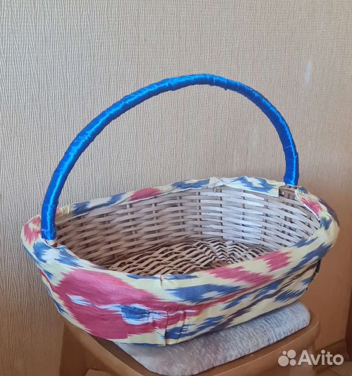 Корзина плетеная