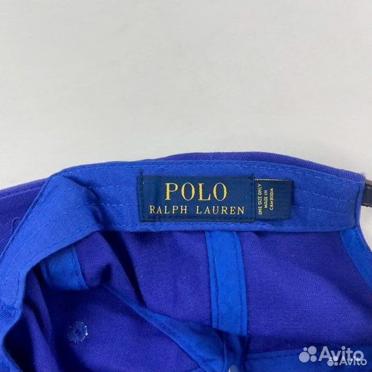 Кепка Polo Ralph Lauren синяя