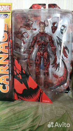 Фигурки Marvel select Venom и Carnage