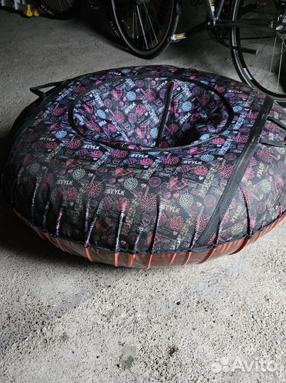 Тюбинг ватрушка 120 см бу