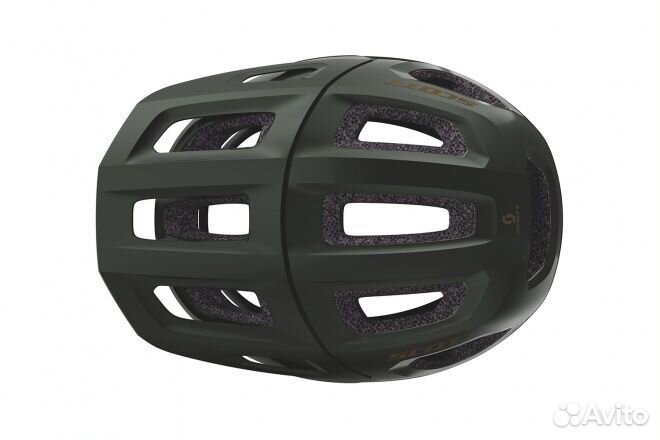 Велошлем Scott Argo Plus / Темно-зеленый