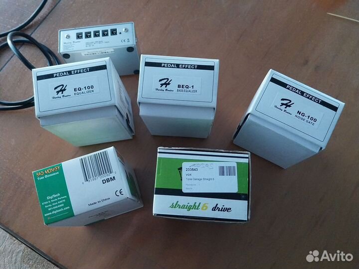 Гитарные педали эффектов