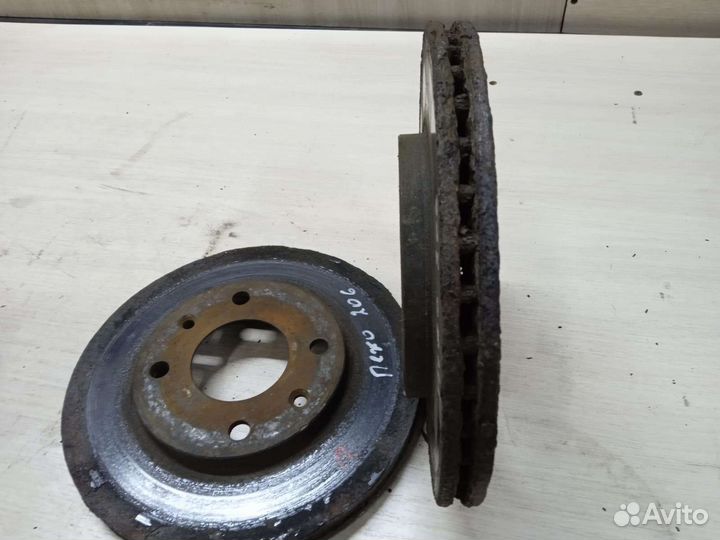 Тормозные диски передние Peugeot 206