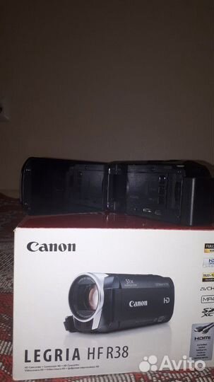 Видеокамера canon legria HF R 38