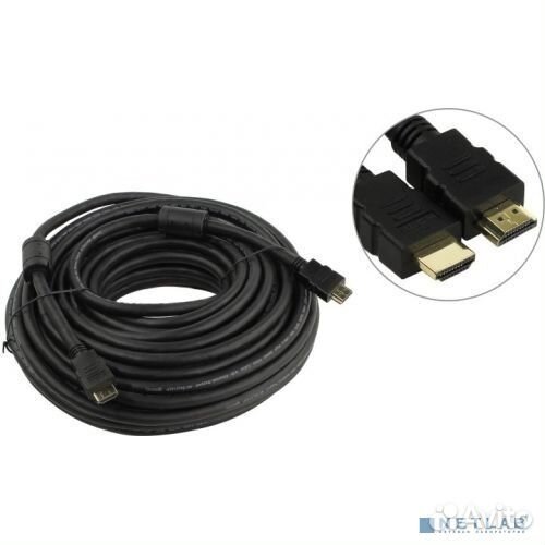 Aopen Кабель hdmi 19M/M ver 2.0, 20М, 2 фильтра 48