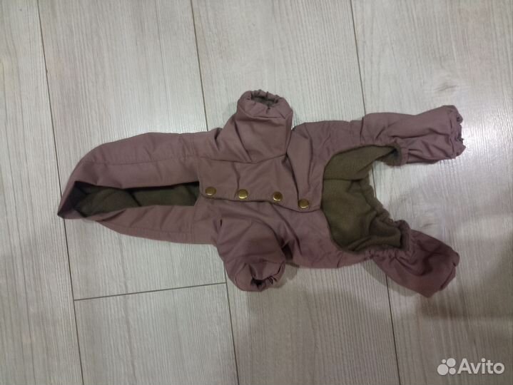 Зимний комбинезон для собак мелких пород