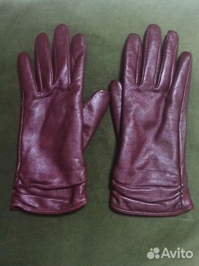 Перчатки кожаные 7