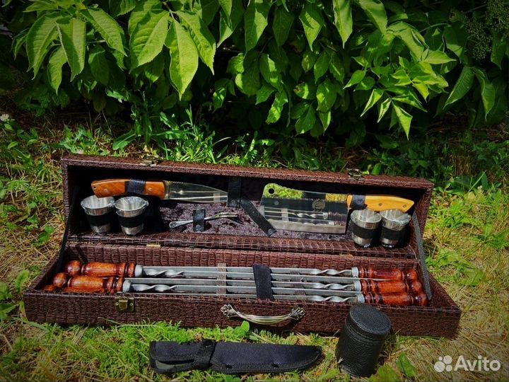 Набор шампуров в кейсе «Стандарт»