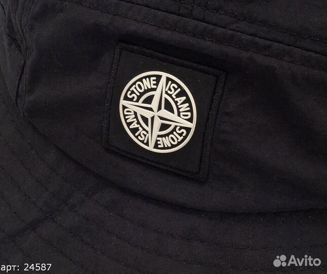 Панама Stone Island Чёрная