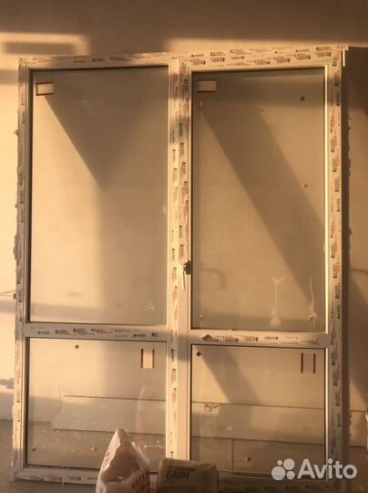 Стеклопакет б/у межконатная дверь