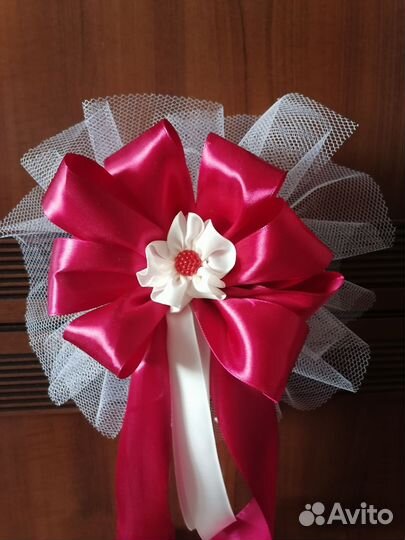 Украшения для машины на свадьбу