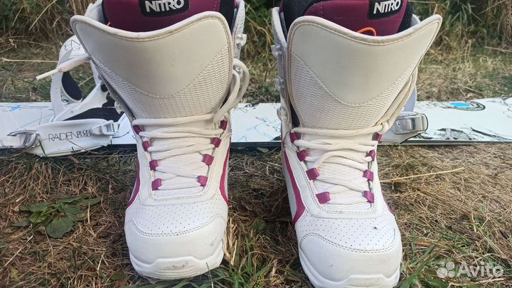 Сноуборд комплект женский для красивых девочек