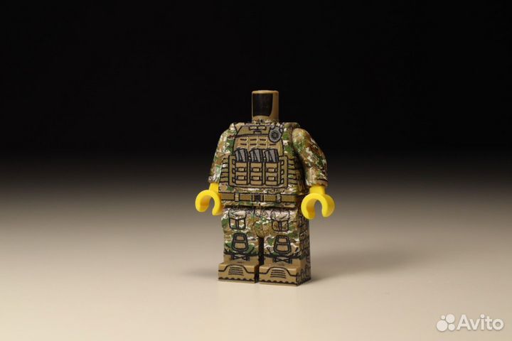 Лего фигурка солдата в камуфляже мультикам