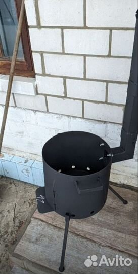 Печь для казана 8,10,12,16,22. Литров