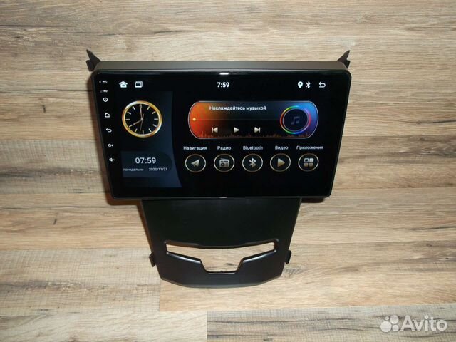Магнитола SsangYong Action 2013+ Android GPS WiFi