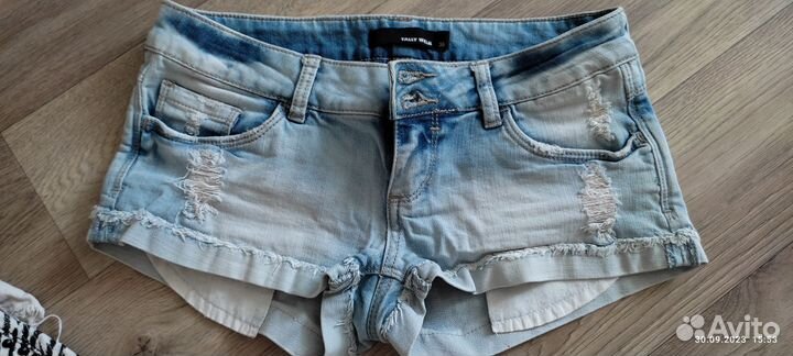 Джинсовые шорты Lime, Bershka