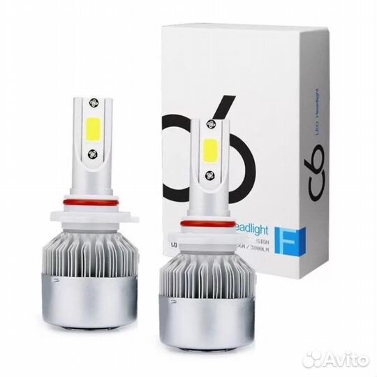 Светодиодные лампы c6 hb3 9005 led
